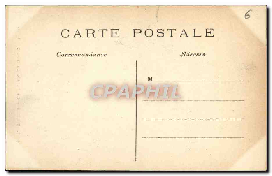 CPA Paris Le Palais Du Senat — Verso