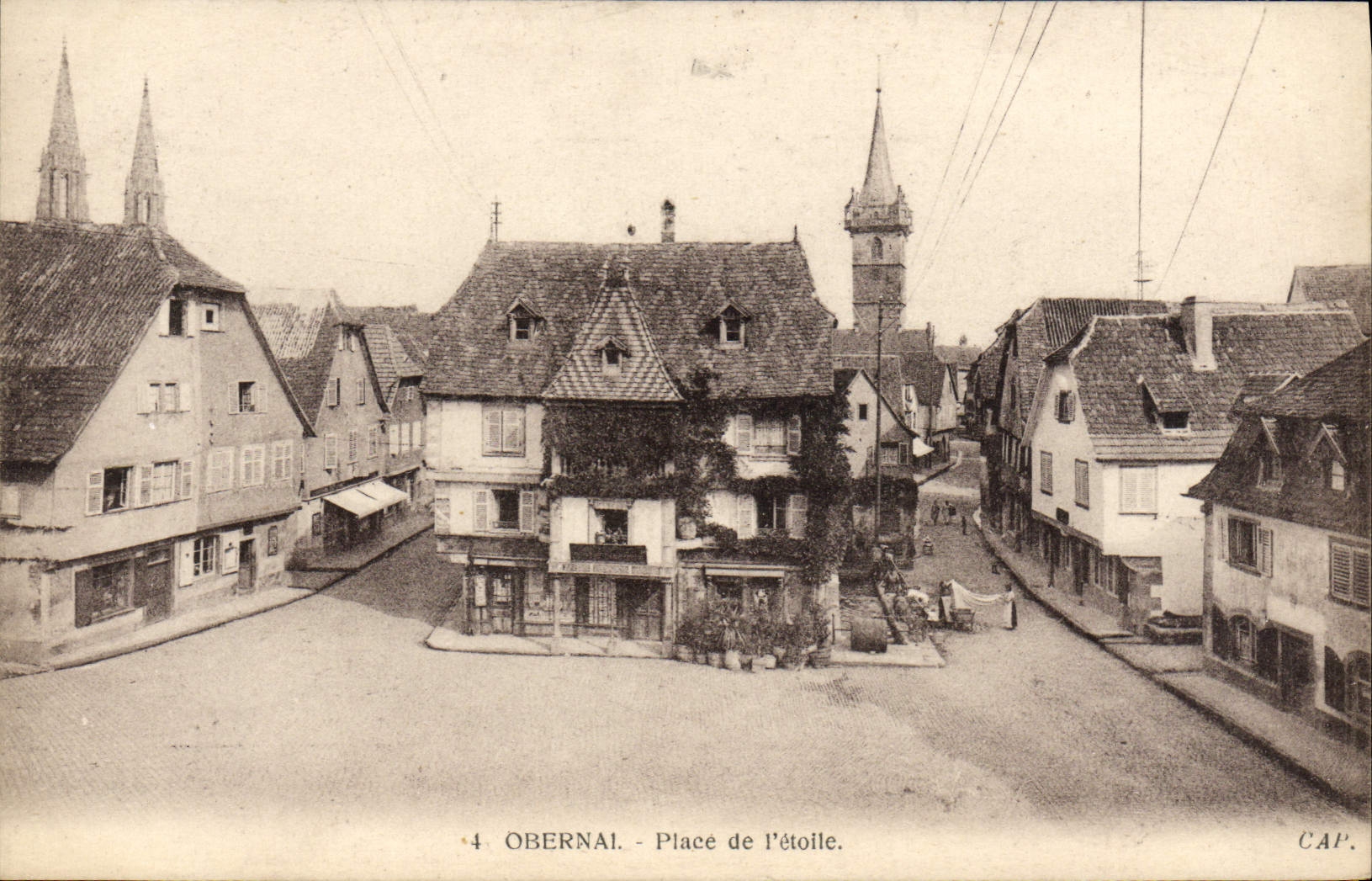 CPA Obernai Place De l'Etoile