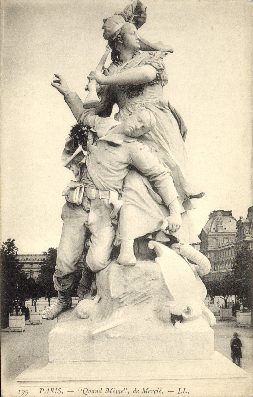 CPA Paris Quand Meme De Mercie
