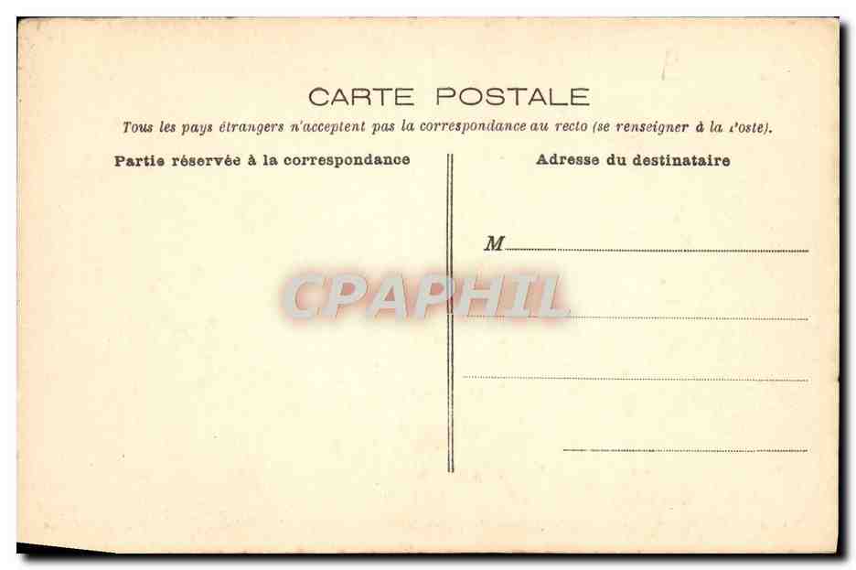 CPA Paris Medaillon trouve dans la maison demolie du 13 rue Robine — Rückseite