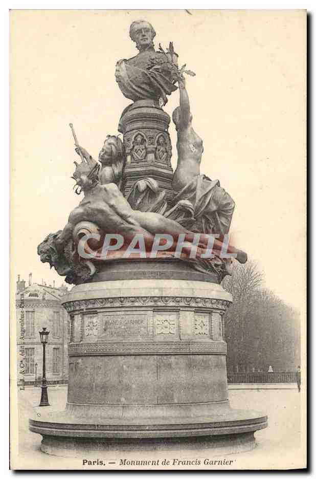 CPA Paris Monument De Francis Garnier