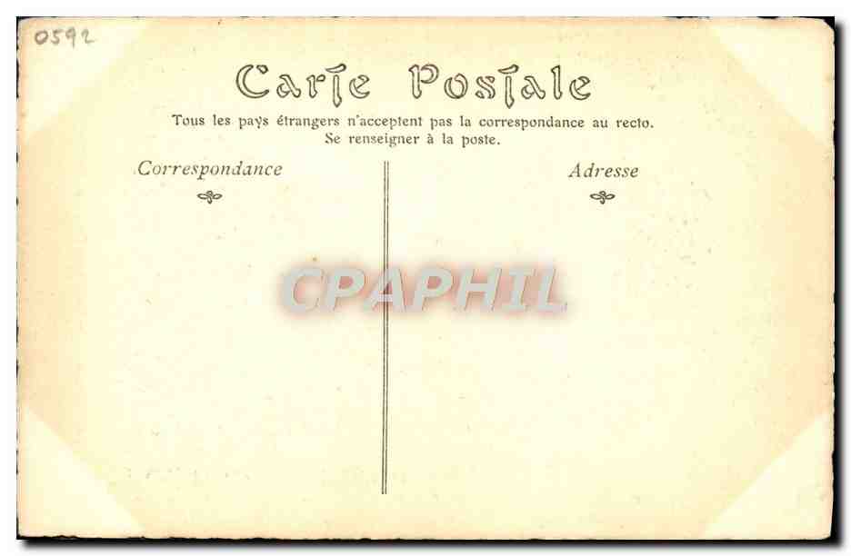 CPA Ancien Paris Un Coin Du Pont Neuf vers 1805 — Verso