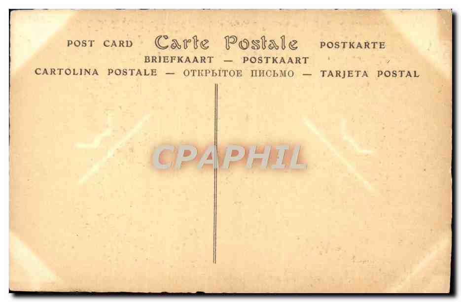 CPA Ancien Paris La Crypte De La Sainte Chapelle Vers Avant La Restauration — Rückseite