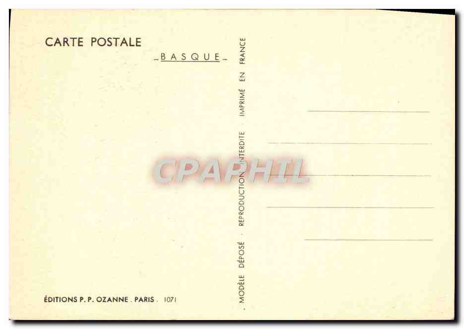 CPM Paris — Rückseite