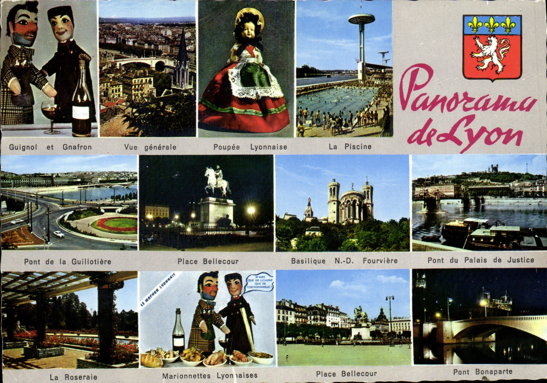 Panorama de Lyon — Éditions TROLLIAT et FILS, n° 36