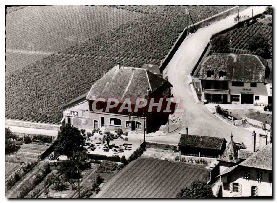 CPM Vue Aerienne Hotel Restaurant Jeune suisse Mont S Rolle