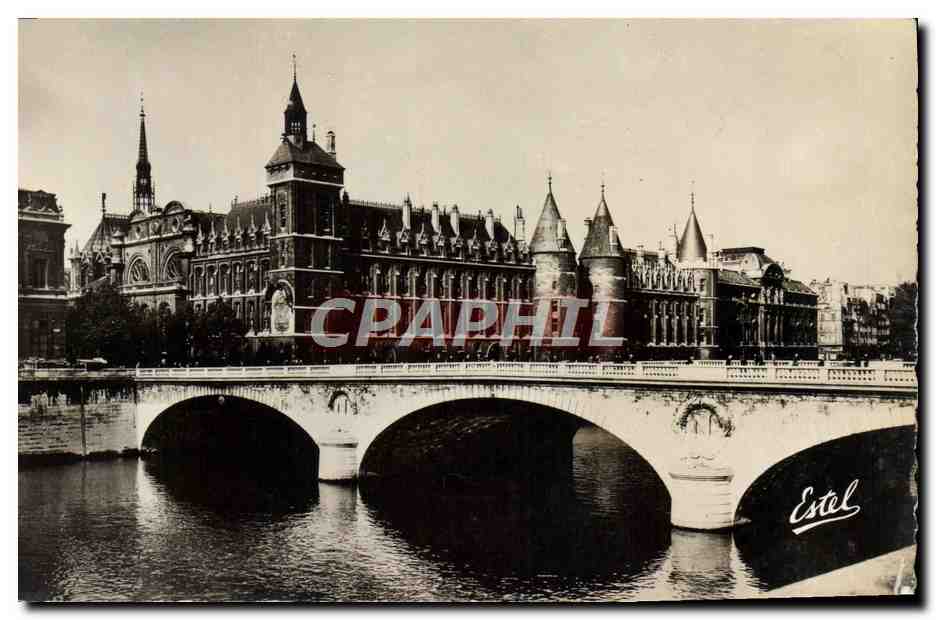 CPM Paris Pont Au Change Et Palais De Justice