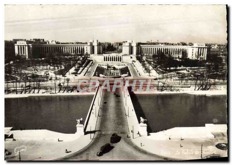 CPM Paris The Palais De Chaillot