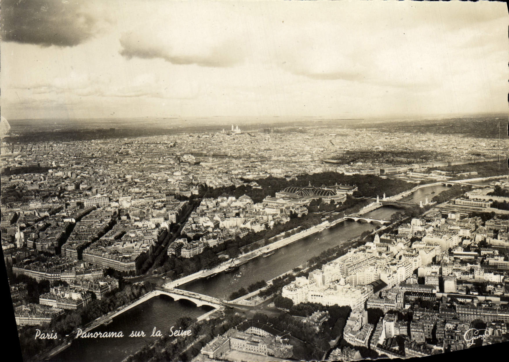 Paris - Panorama sur la Seine — Éditeur G. Martin, n° 2501