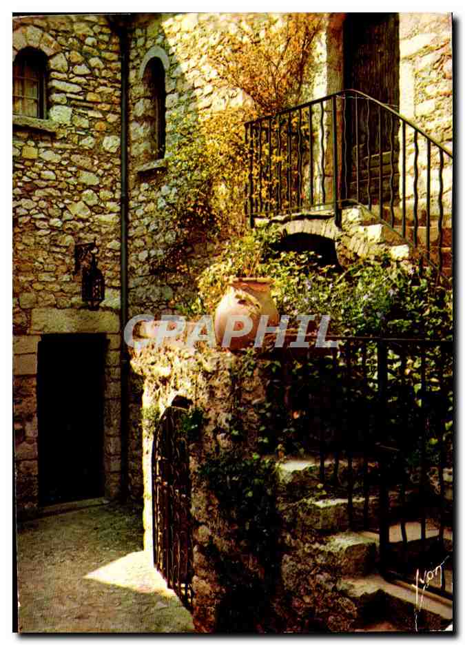 CPM La Cote d'Azur miracle de la nature Eze Vieille rue