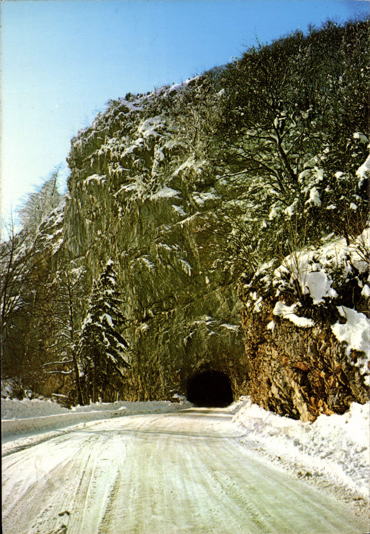 CPM Les Belles Images du Vercors Combe Laval sous la neige