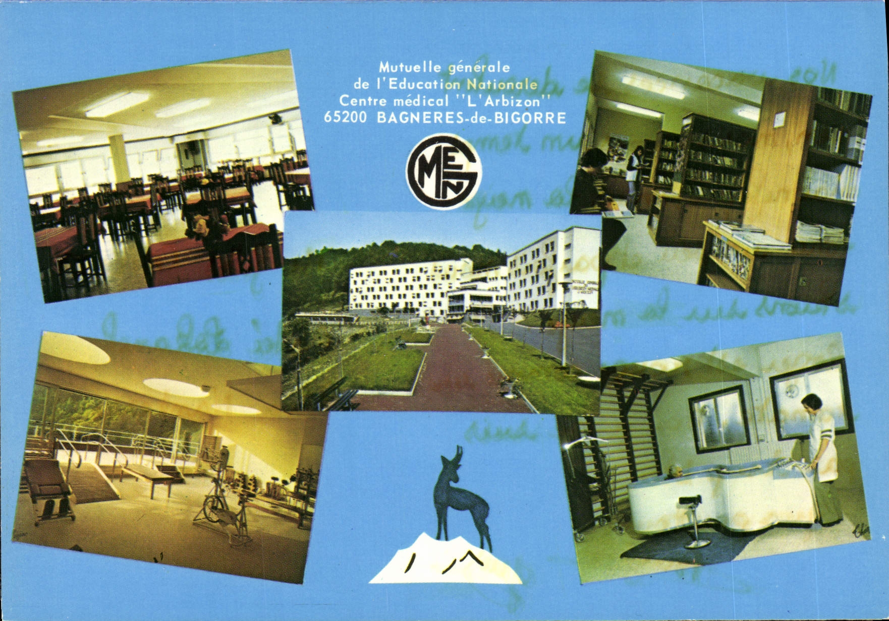 CPM Mutuelle generale De l'Education Nationale Centre medical L'Arbizon Bagneres de Bigorre