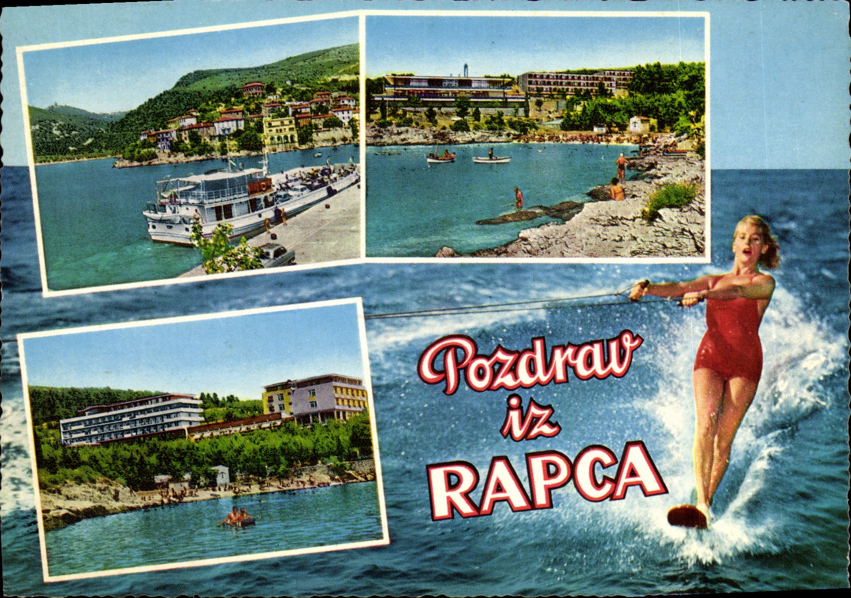 Rapca — vue panoramique et water-ski — éditeur non visible