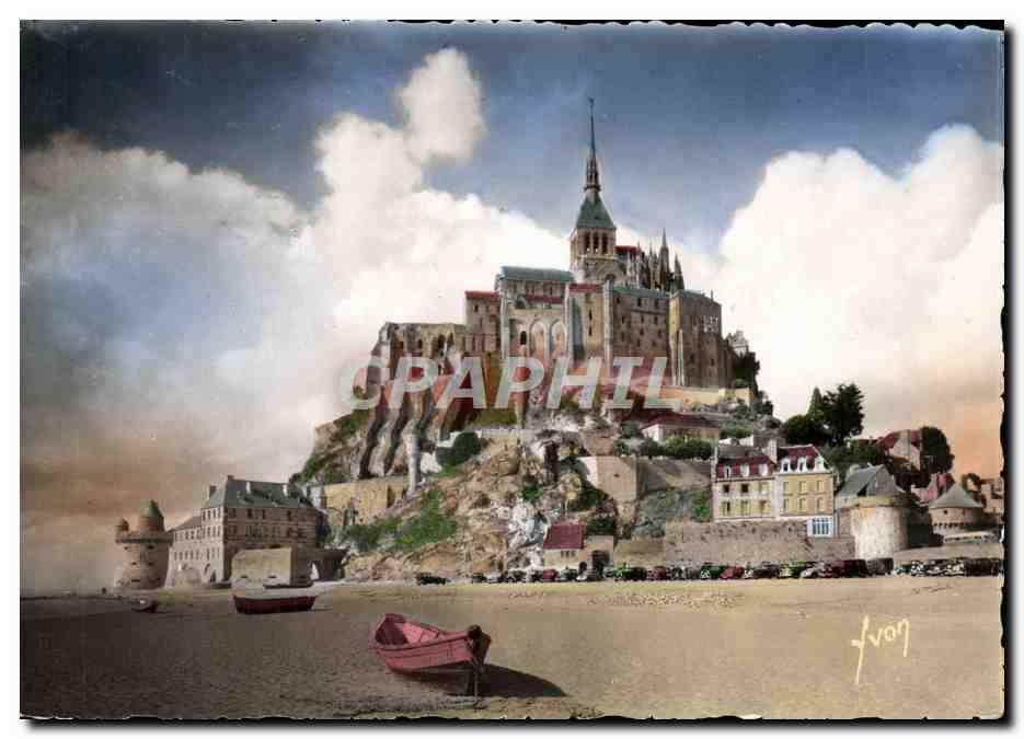 Le Mont Saint-Michel — vue panoramique — Les Éditions d'Art, n° I.B.C. 422