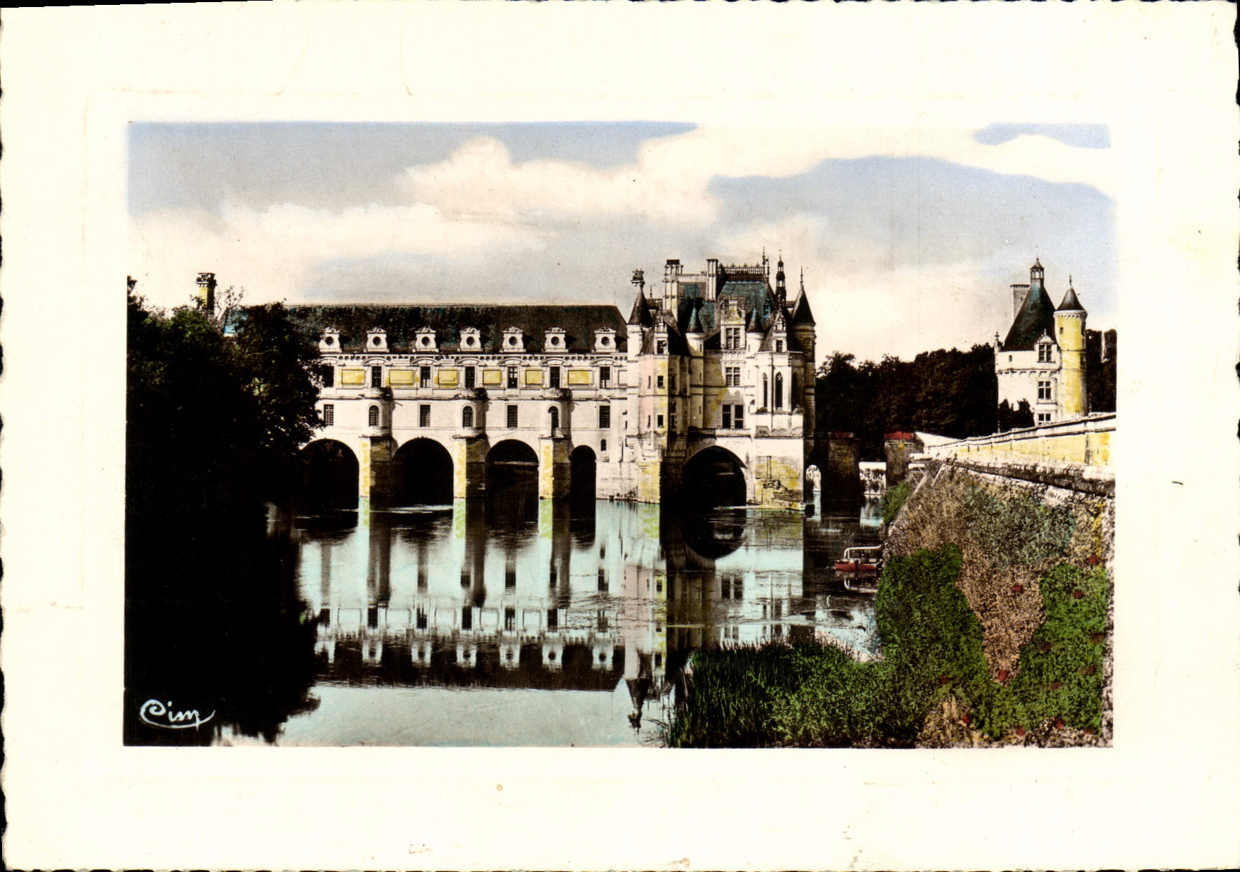 CPM Chenonceaux Le Chateau Facade 