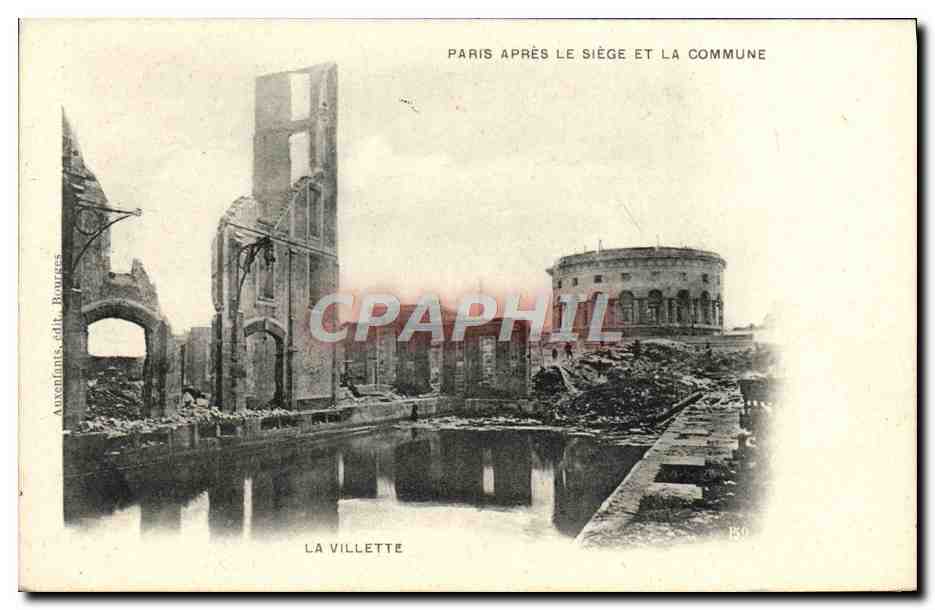 CPM Paris Apres Le Siege et la Commune
