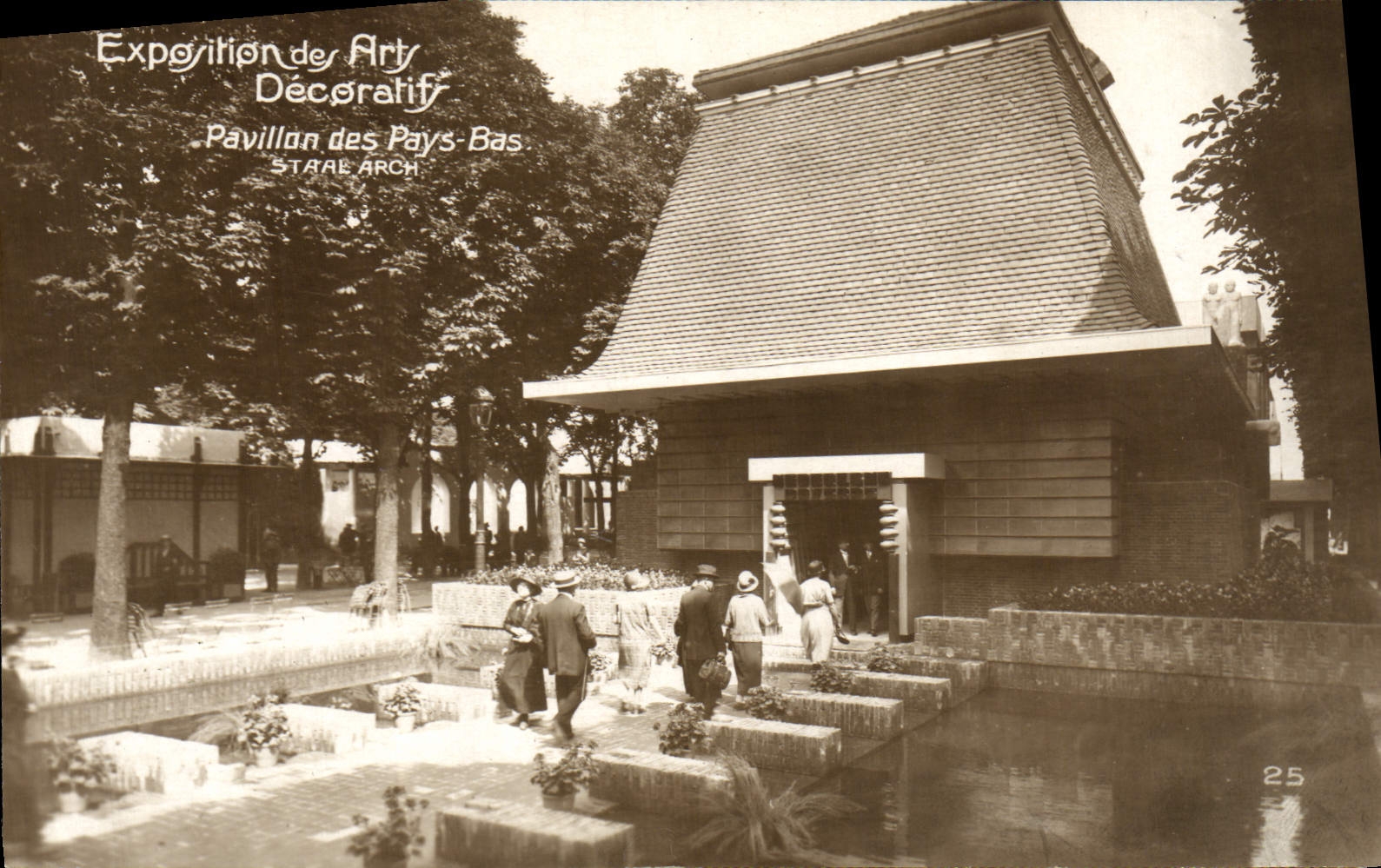 Exposition des Arts Décoratifs — Pavillon des Pays-Bas — STAAE ARCH