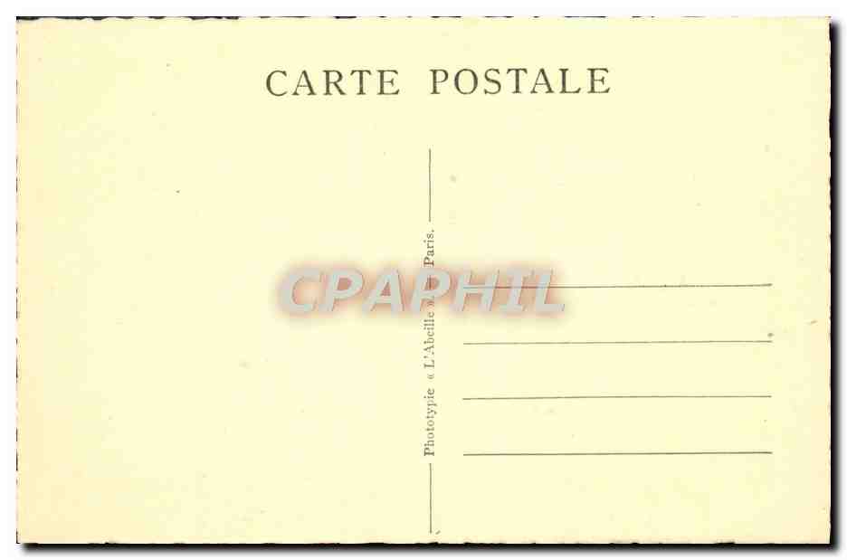 Saint-Germain-en-Laye — Château — Vue d'ensemble — A.C. — Verso