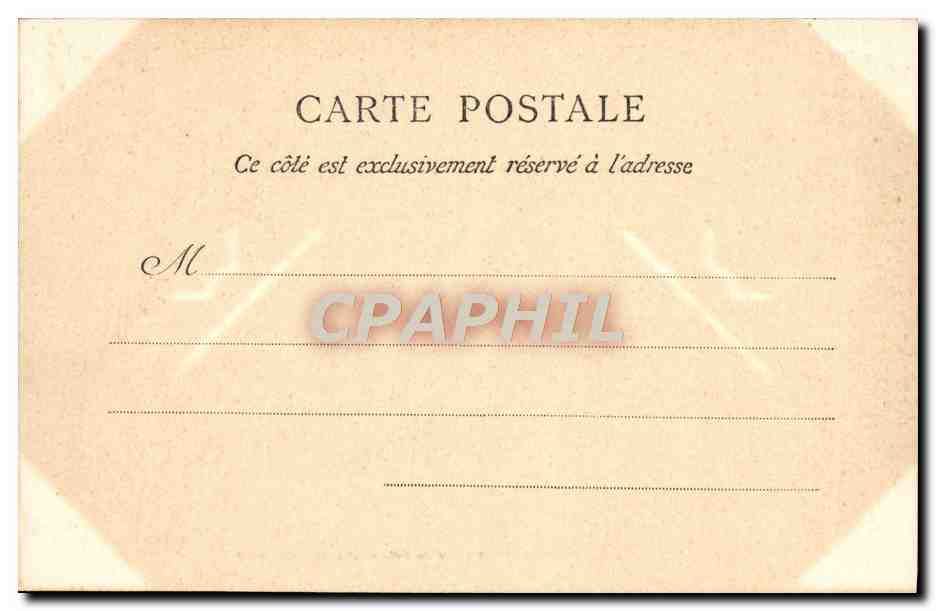 CPA Parc de Versailles Allee des Marmousets — Verso