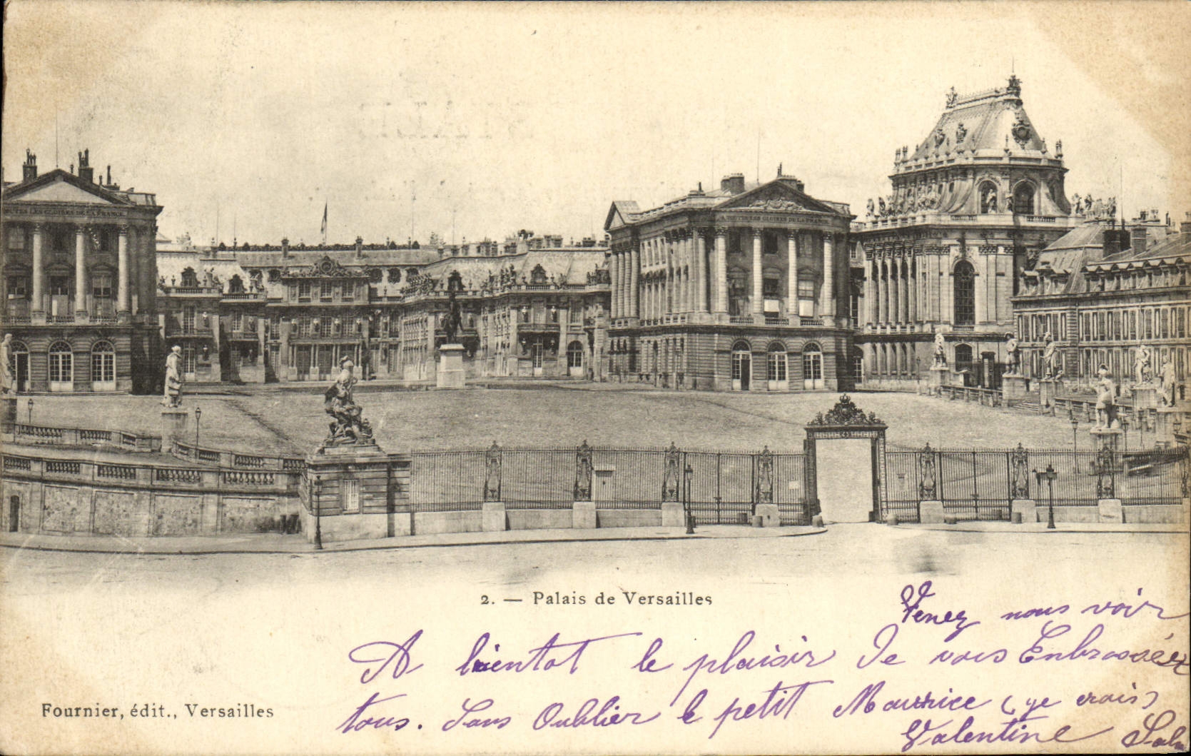 CPA Palais de Versailles