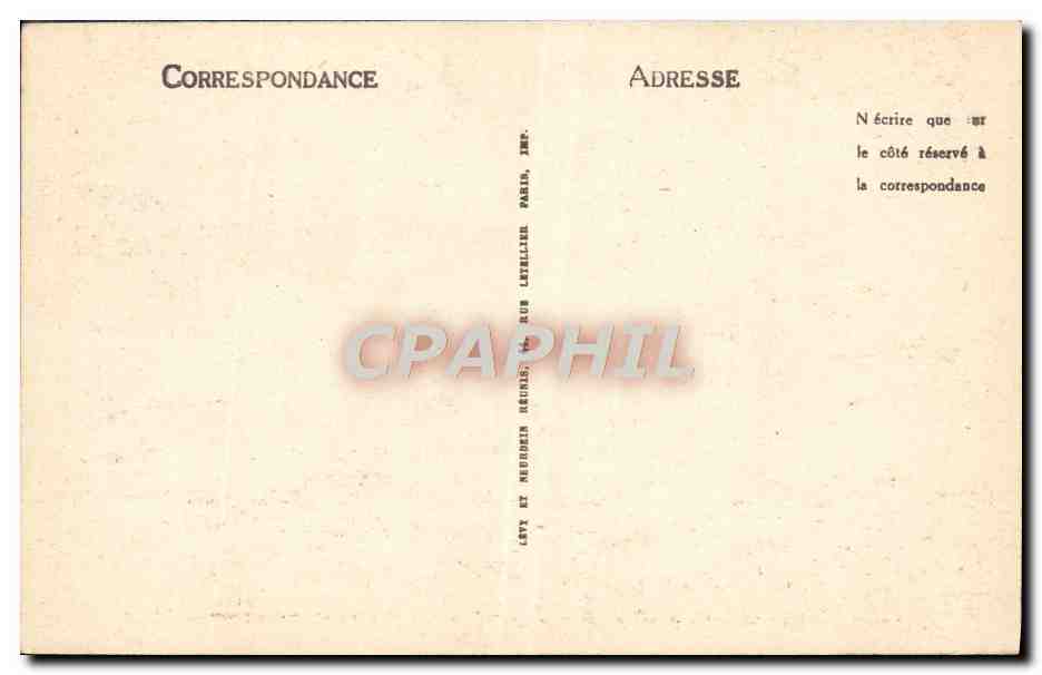 CPA Le Havre Le Nice Havrais Grand Hotel des Regates et les cottages — Rückseite