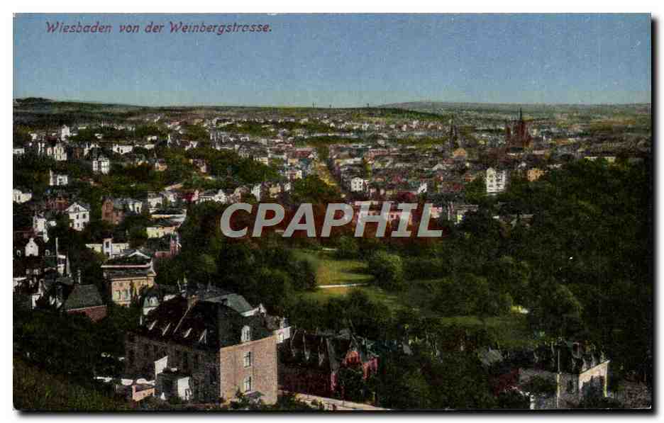 CPA Wiesbaden von der Weinbergstresse
