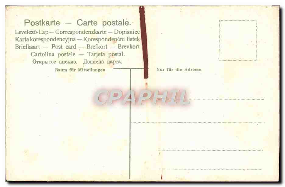 CPA Enfants Autriche Tirol Tyrol Folklore — Verso