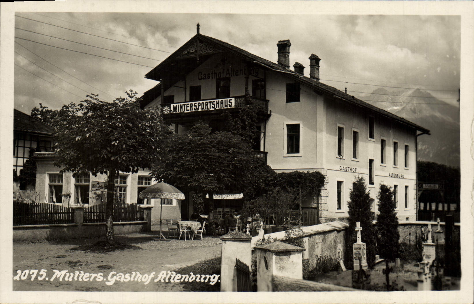 CPA Mutters Gasthof Altenburg