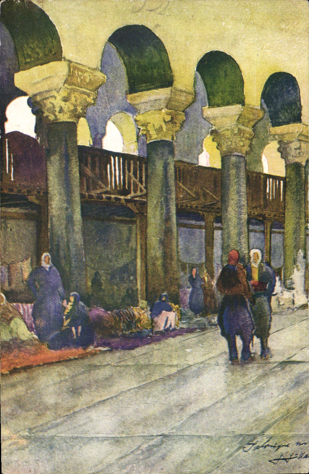 Salonique — Église Aghia Paraskevi — Éditeur COLOR Paris, n° 236