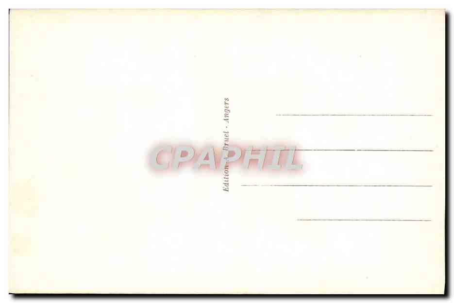 CPA Blois Le Chateau Aile Francois 1er — Rückseite