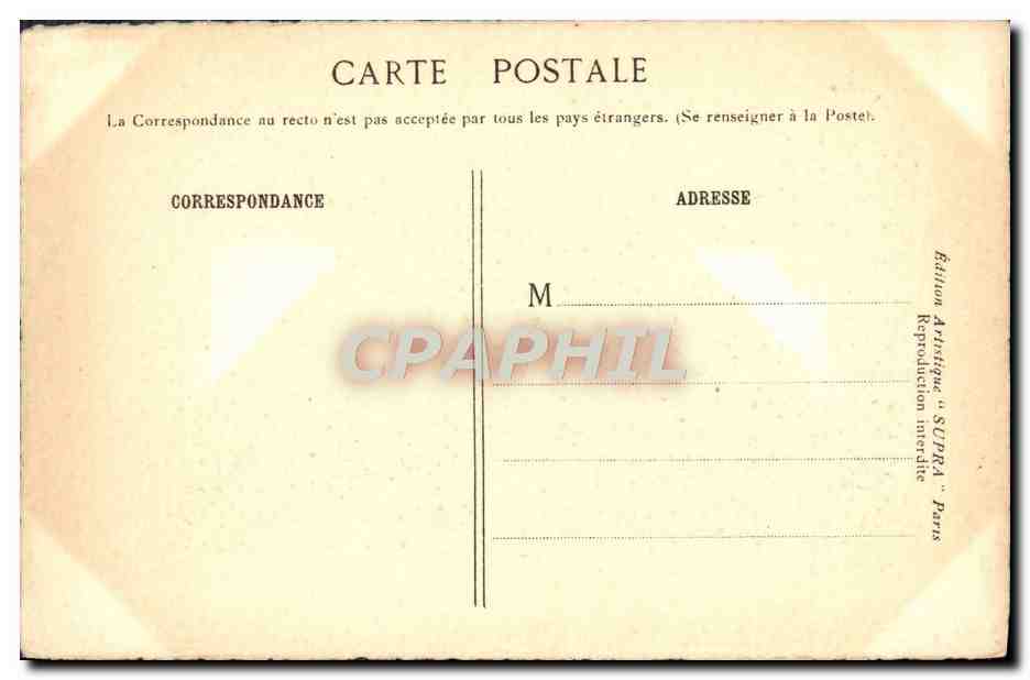 CPA Orleans La Rue Jeanne D'Arc — Rückseite