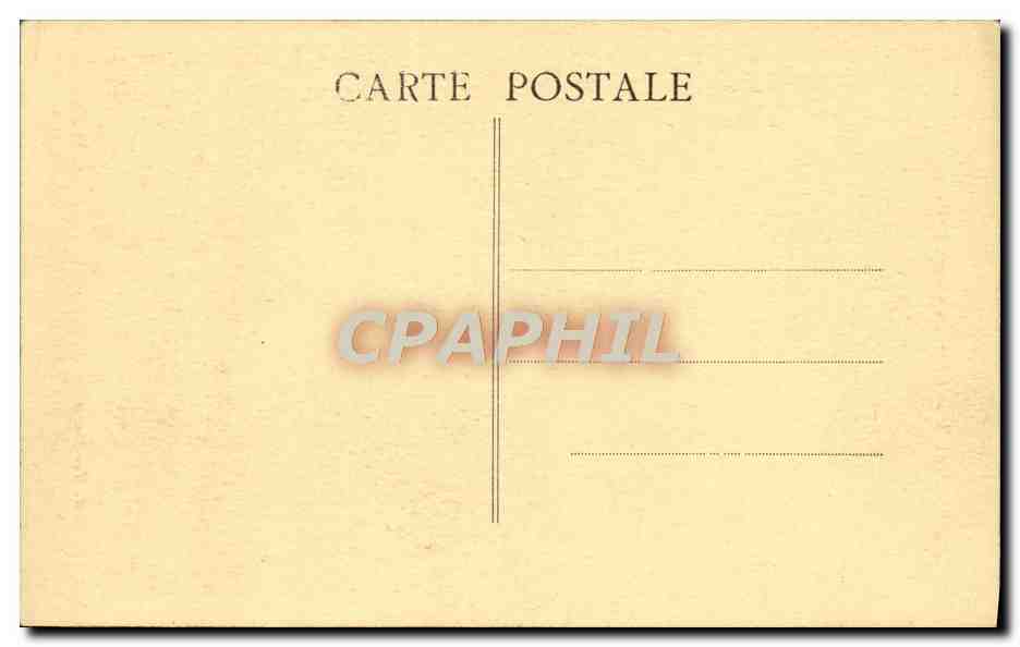 CPA Montbazon La Vieille Porte — Rückseite