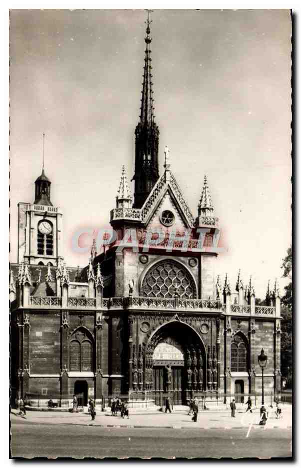 CPM Paris Eglise Saint Laurent
