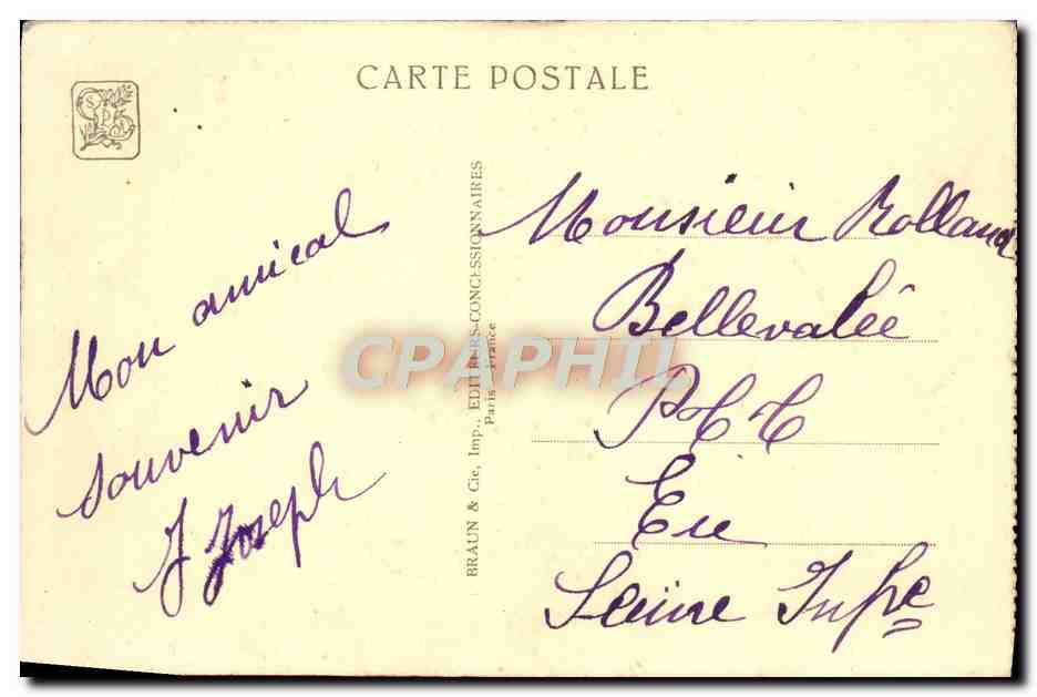 CPA Exposition Coloniale Internationale Paris 1931 Pavillon de l'Annam  — Rückseite