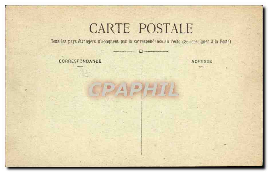 CPA Paris L'Obelisque Place de la Concorde  — Rückseite