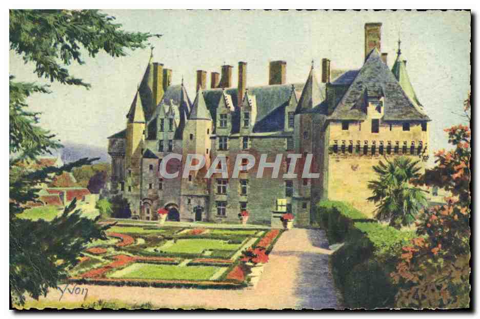 CPA Chateaux De La Loire Chateau de Langeais