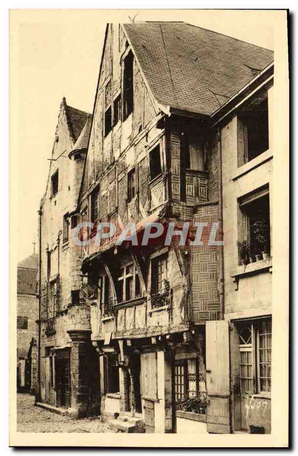CPA Chinon Maison de Jeanne d'Arc