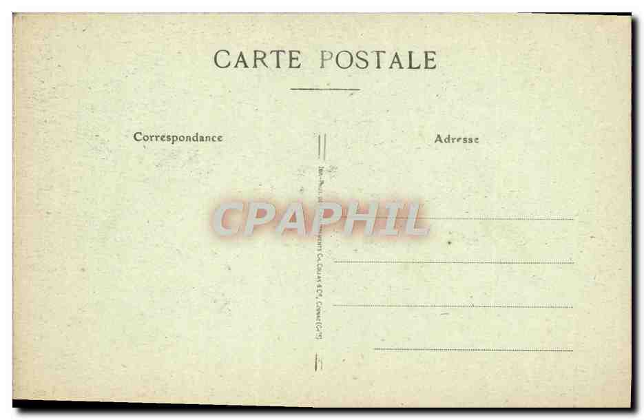 CPA Sens L'ermitage Saint Bond et le nouveau Robinson  — Rückseite