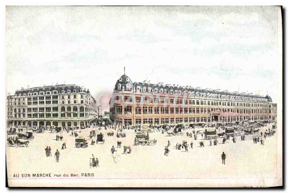 CPA Paris Bon Marche Rue du Bac