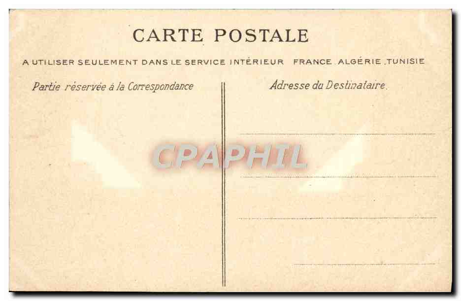 CPA Paris Rue Royale — Rückseite