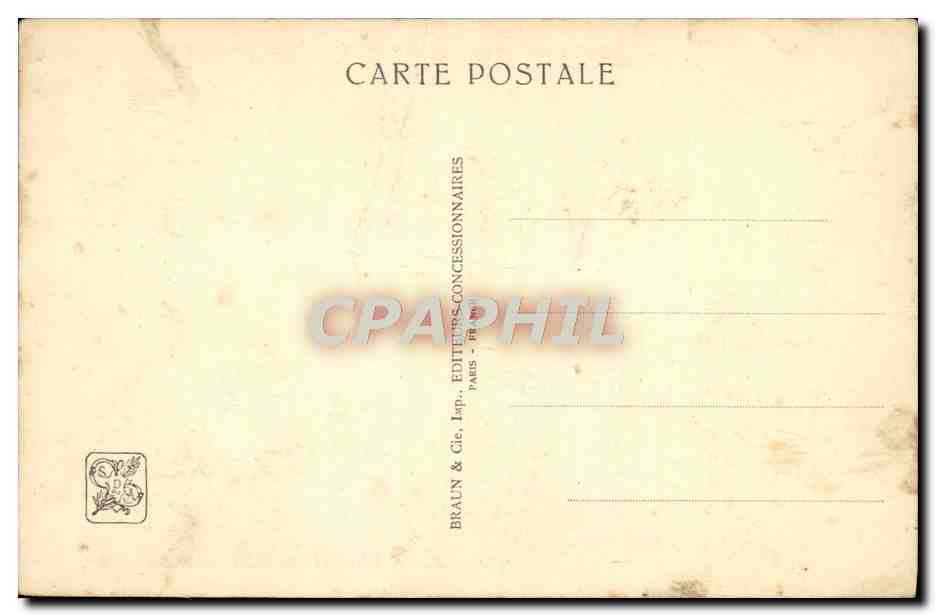 CPA Exposition Coloniale Internationale Paris 1931 Palais de l'Afrique Occidentale Francaise Le ptatio  — Rückseite