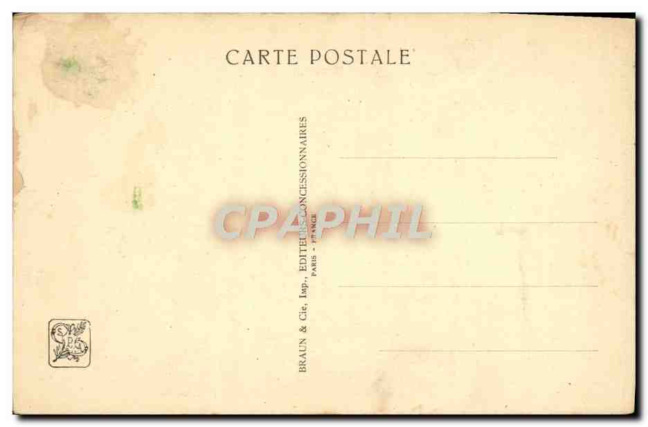 CPA Exposition Coloniale Internationale Paris 1931 Palais de l'AOF Perspective de la rue de Djenne — Rückseite