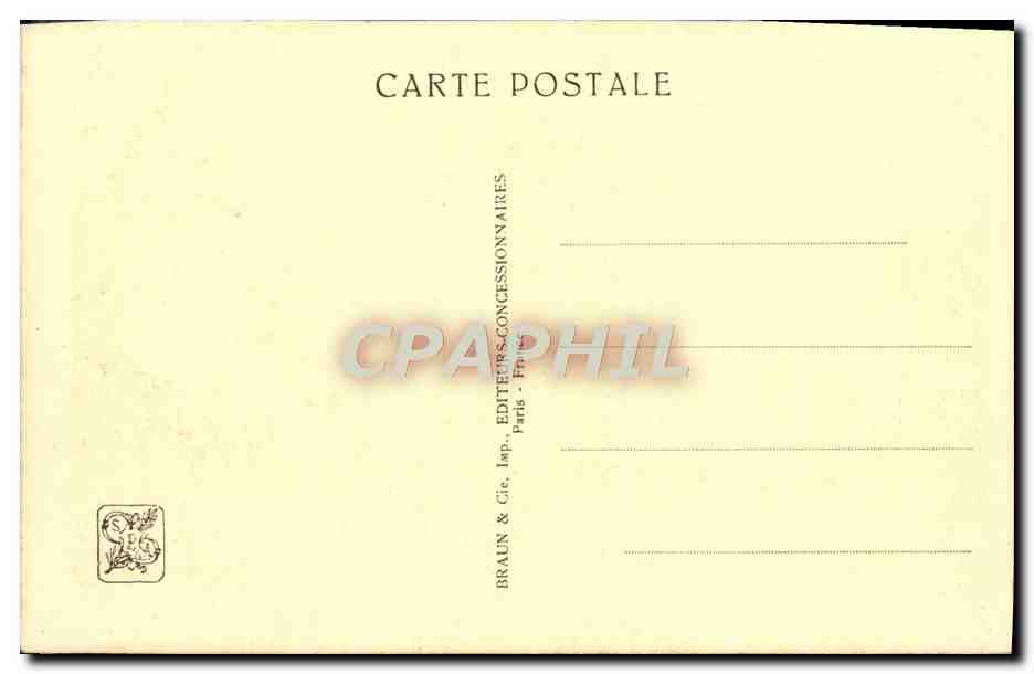 Exposition Coloniale Internationale — Paris 1934 — Le Jardin du Congo Belge — Pavillon des Transports — Rückseite