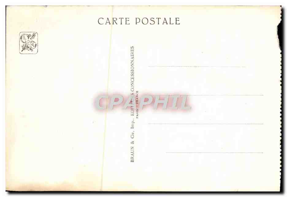 Exposición Colonial Internacional — París 1934 — Sección Tunecina — Vista sobre la Plaza Pública — El Café Maure — Reverso