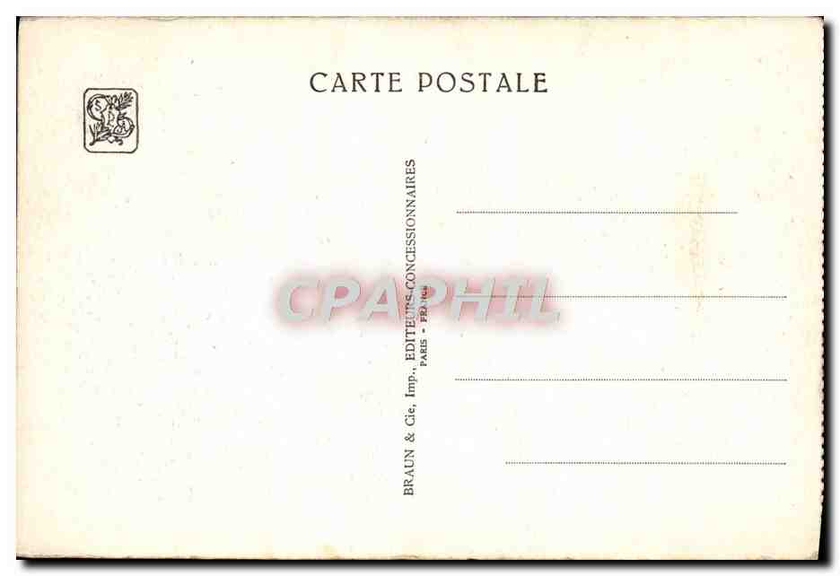 Pavillon du Cambodge — Exposition Coloniale Internationale Paris 1931 — Groslier et Blanche, Archs. — Rückseite