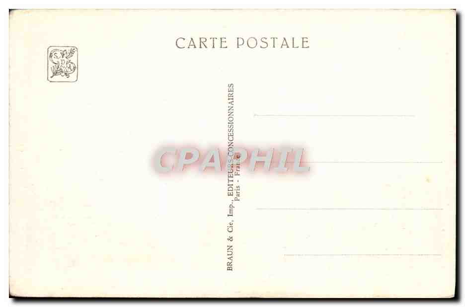 CPA Exposition Coloniale Internationale Paris 1931 Angkor Vat Facade principale — Rückseite