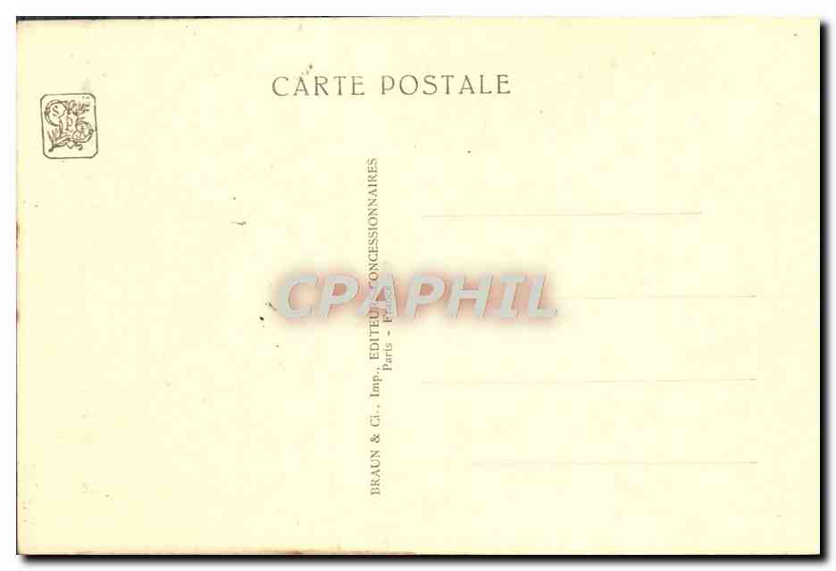 Temple d'Angkor-Vat — Intérieur — Exposition Coloniale Internationale — Paris 1931 — Rückseite