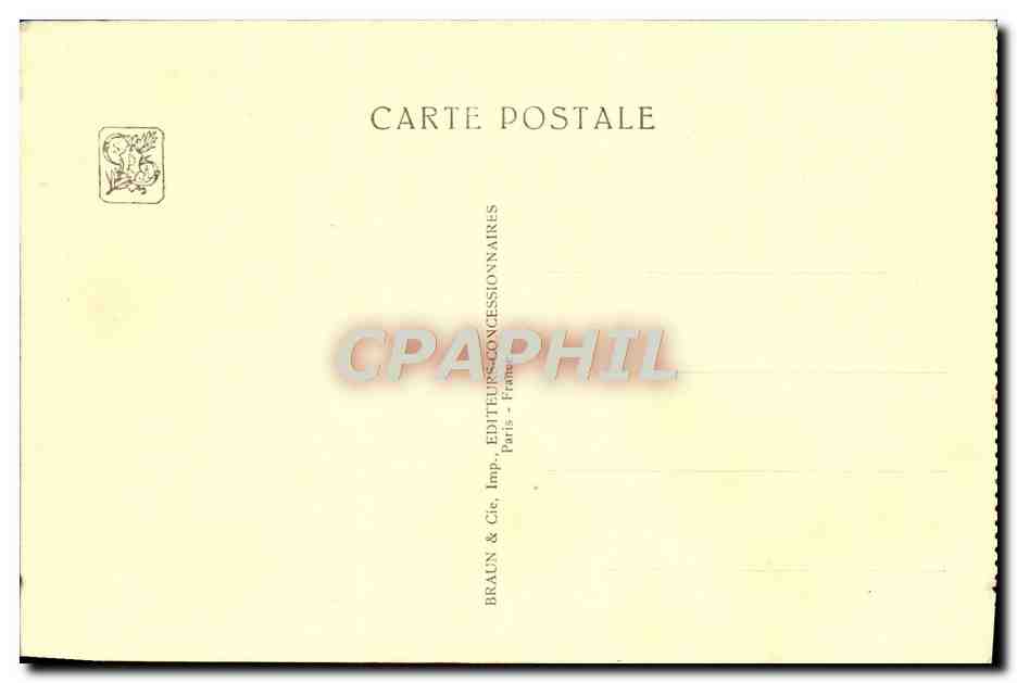 CPA Exposition Coloniale Internationale Paris 1931 Temple d'Angkor Vat Tour Nord Est — Rückseite