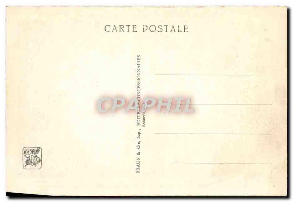 Reproduction de Mount Vernon - Maison de George Washington — Exposition Coloniale Internationale Paris 1931 — Section des États-Unis — Reverso