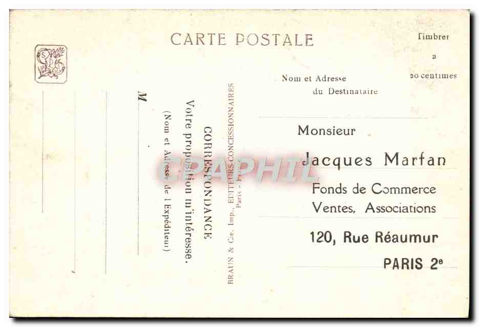 CPA Exposition Coloniale Internationale Paris 1931 Les missions catholiques — Rückseite